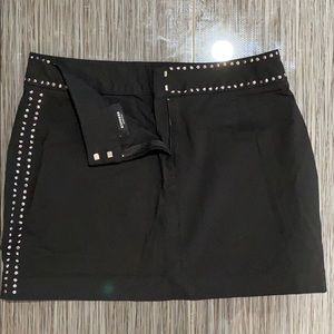 Express stretch black mini-skirt size 7/8